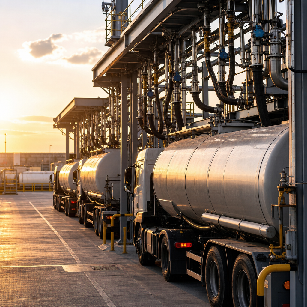 Bulk petroleum distribution